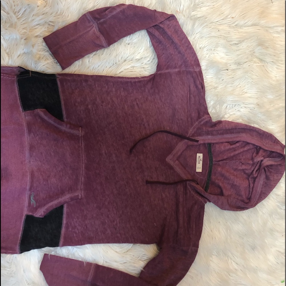 Maroon hoodie